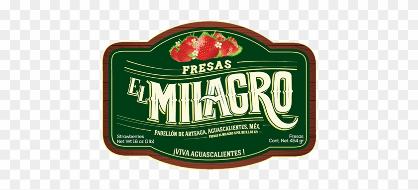 Fresas Color - Label Clipart #5479688