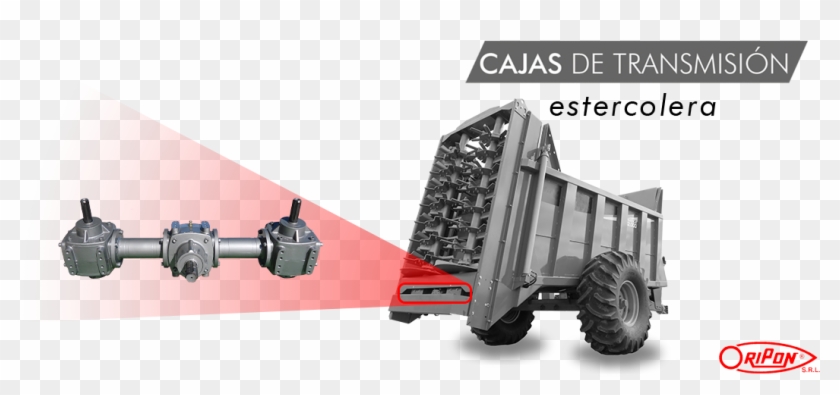 Cajas De Transmisión Para Estercoleras - Trailer Truck Clipart