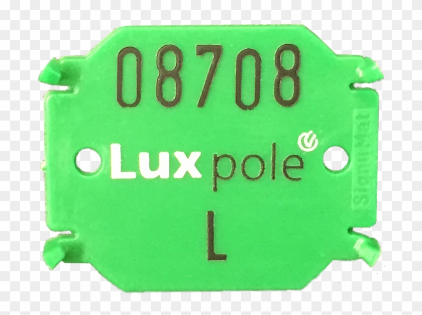Thanks To Luxpole, The New Wooden Poles Receive An - Sign Clipart #5480152