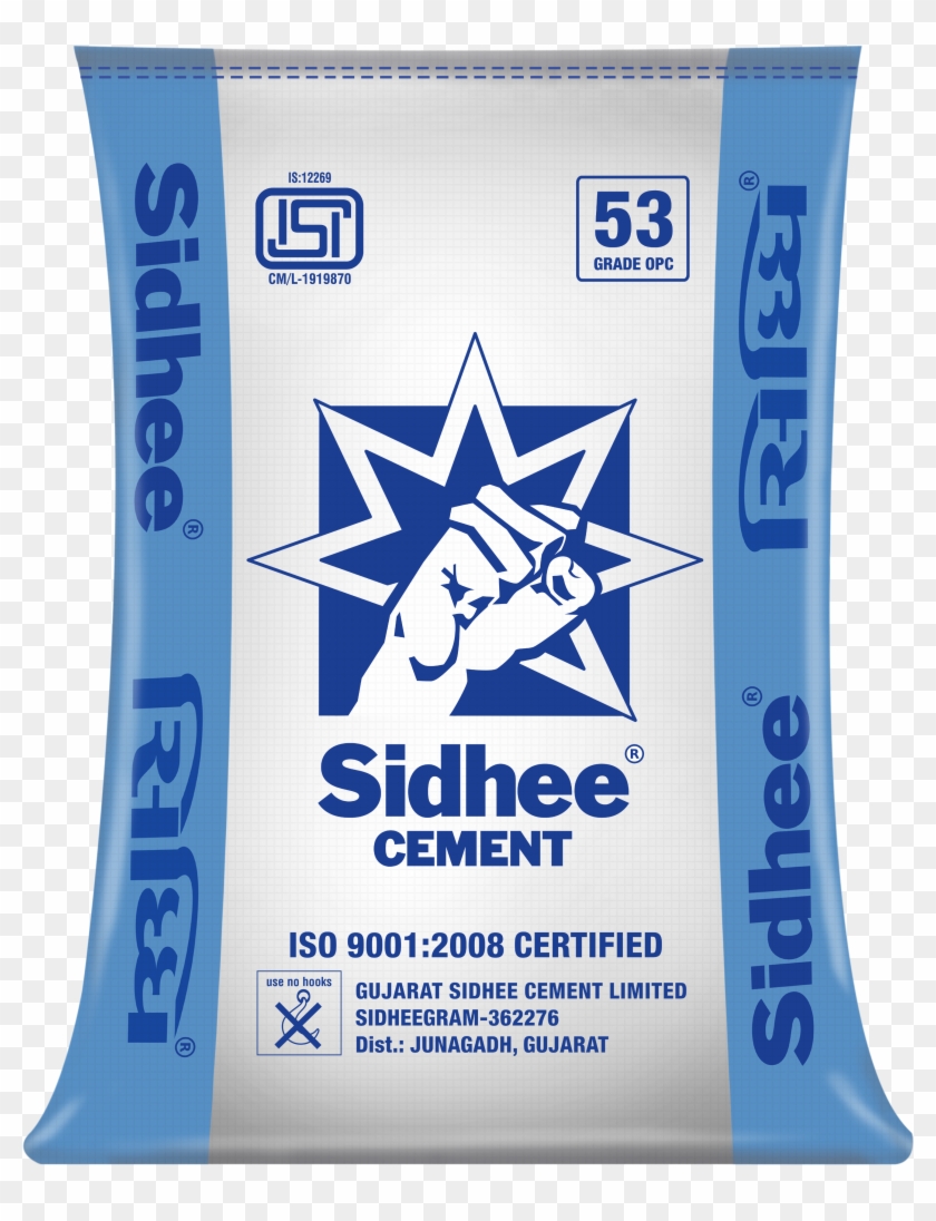 Scl Produces Ordinary Portland Cement - Siddhi Cement Clipart
