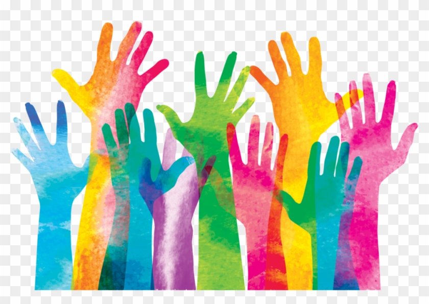 Education Consulting - Hands Raised Clipart #5480368