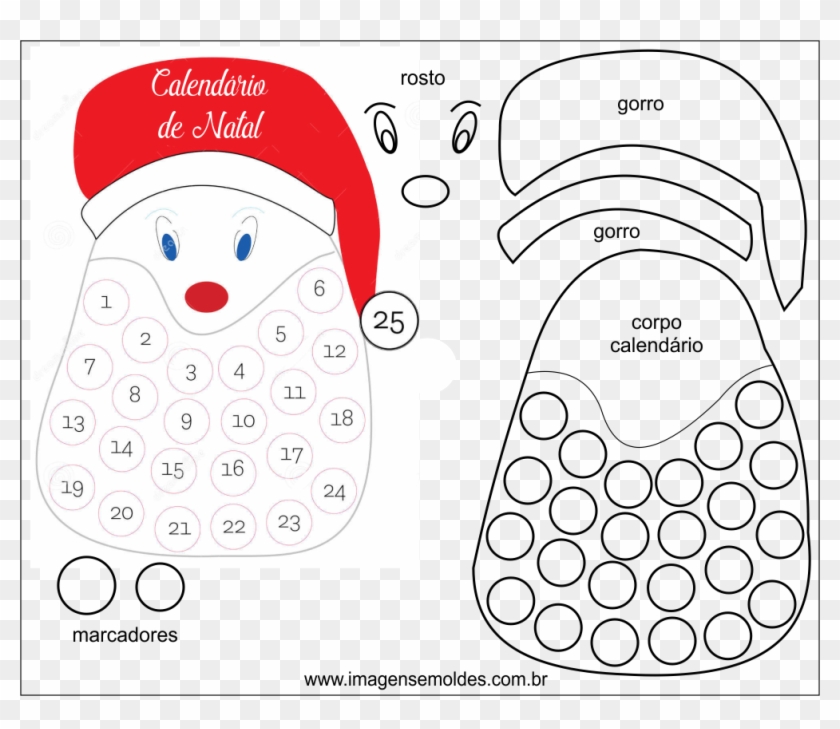 Molde Natalinos Em Eva Clipart #5480916