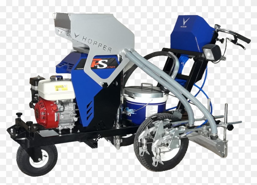 Road Marking Hydraulic Airless Line Striper - Concrete Grinder Clipart