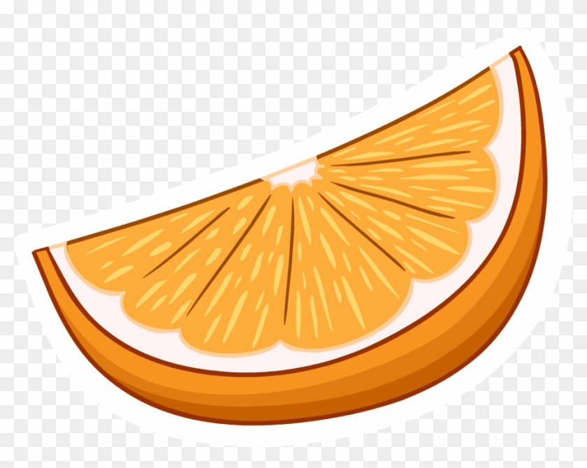 Gajo De Naranja - Transparent Background Orange Slice Clipart - Png Download #5481683