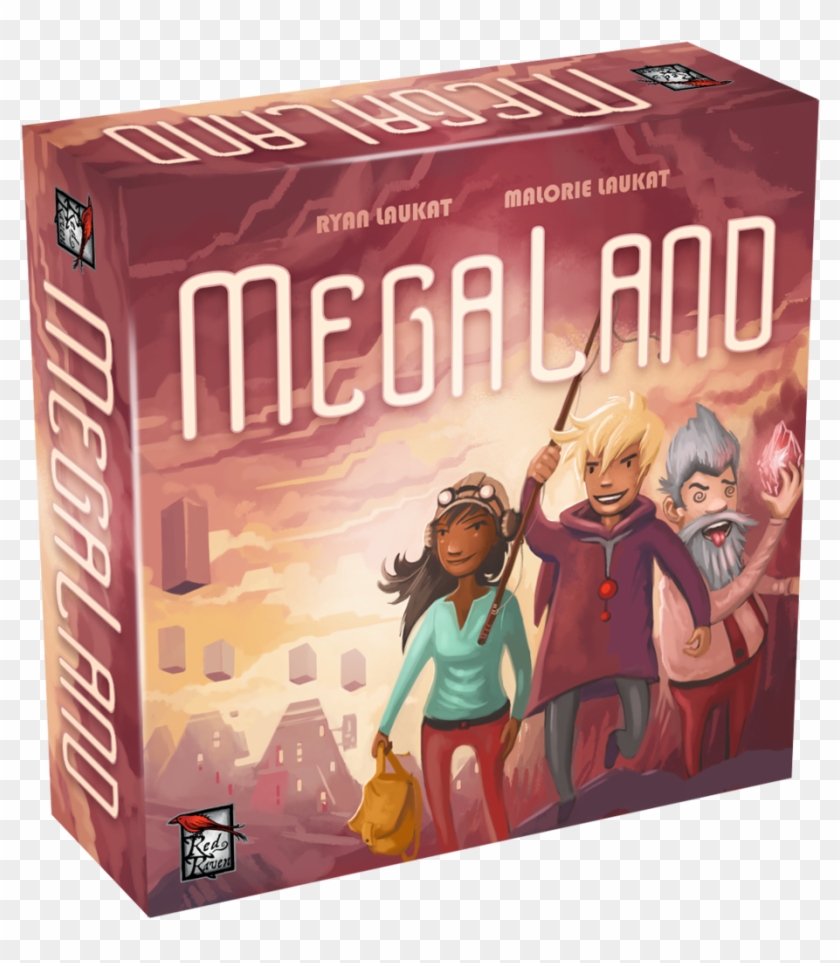 Megaland 3d Box , Png Download - Red Raven Games Clipart #5482051
