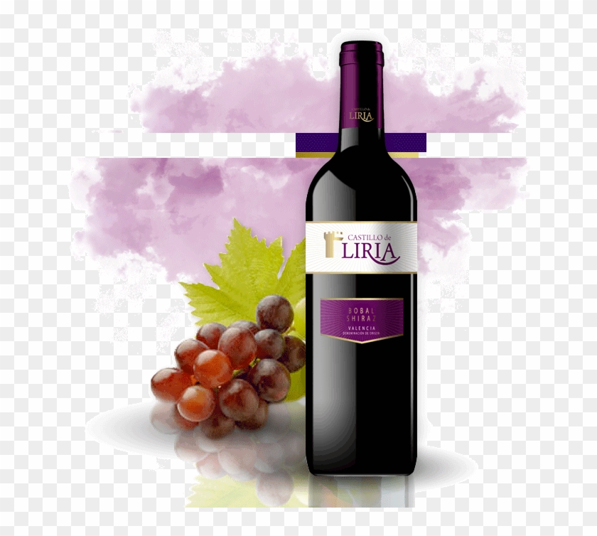 Castillo De Liria - Wine Bottle Clipart