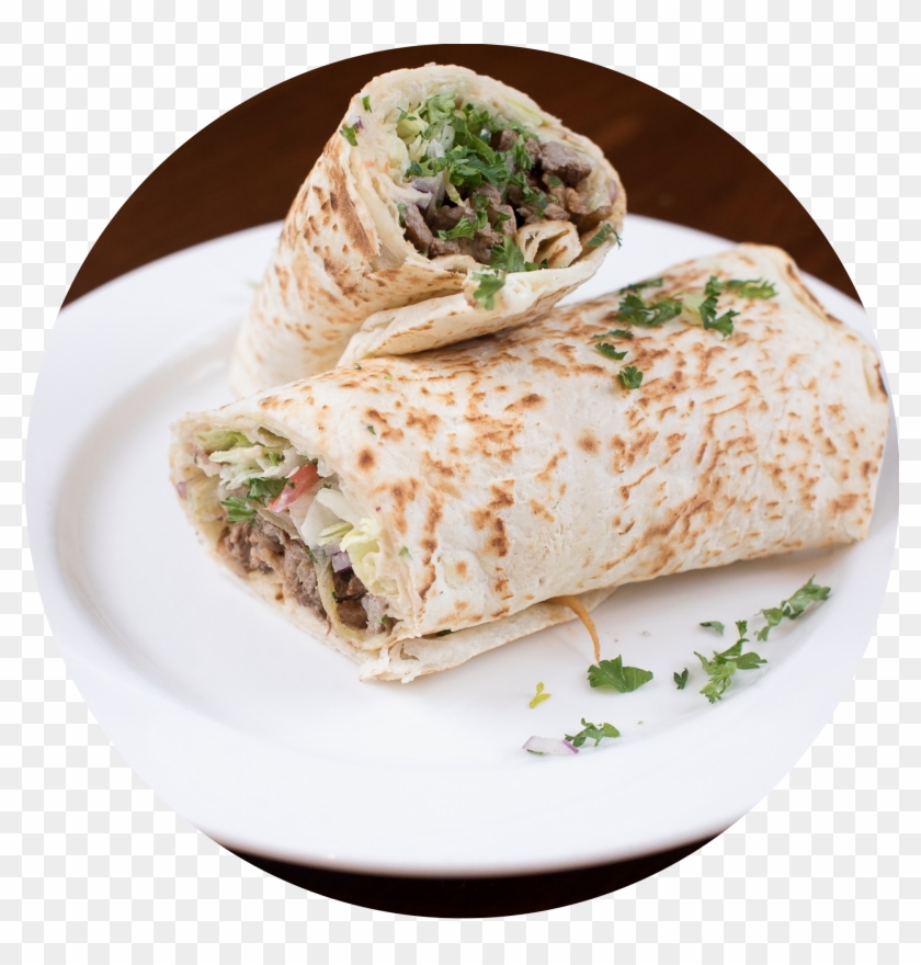 Shawarma Rulla - Wrap Roti Clipart #5482295