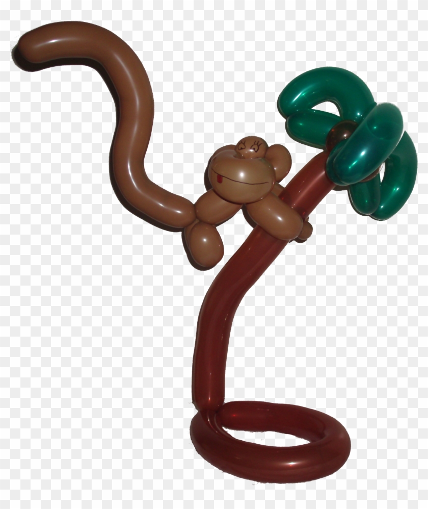 Balloon Sculpture Balloon Animal - Make A Balloon Palm Tree Clipart #5482381