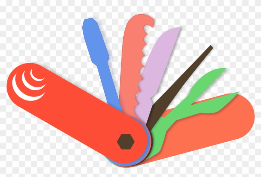 Jquery Swiss Army Knife - Swiss Army Knife Clip Art - Png Download #5482584
