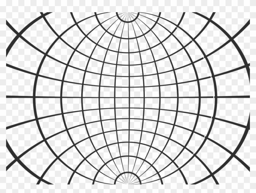 Globe Wireframe Png Clipart