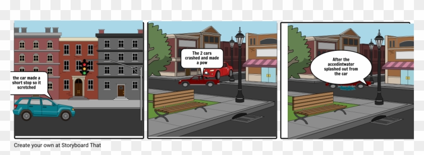 Car Accident - Storyboard Clipart #5482950