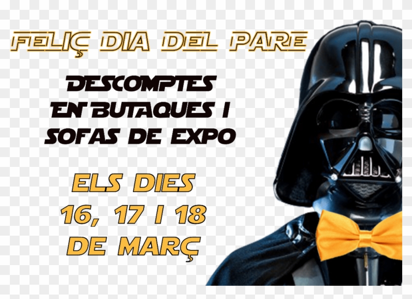 Oferta Especial Del Día Del Pare - Darth Vader Clipart #5482981