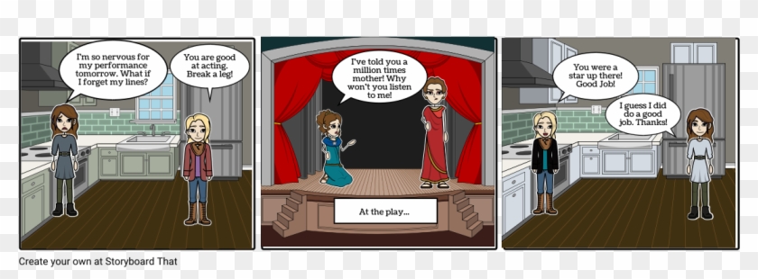 Acting Nerves - Cartoon Clipart #5483181