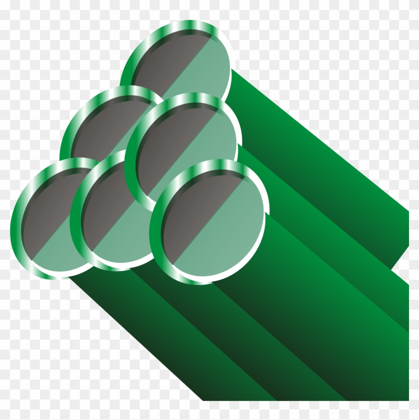 Pvc Pipe - Pvc Pipe Green Png Clipart #5483316