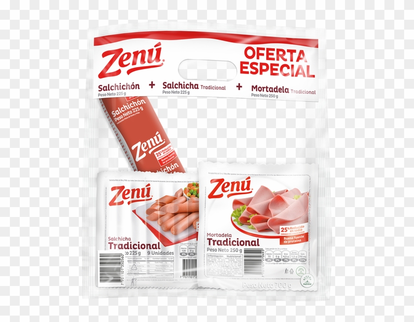 Oferta Especial Zenú - Mortadela Tradicional X 100 Zenu Clipart