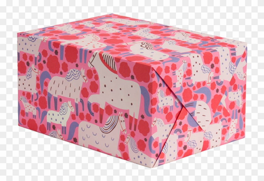 Wild Horse Gift Wrap - Box Clipart #5483491