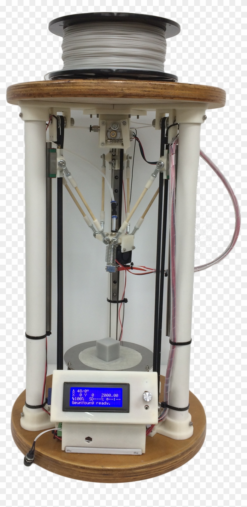 3d Pinter Made From Pvc Pipe - Machine Clipart #5483578