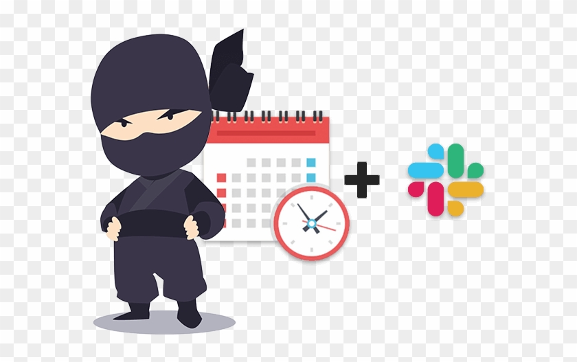 See Pto Ninja In Action - Ninja Illustration Clipart