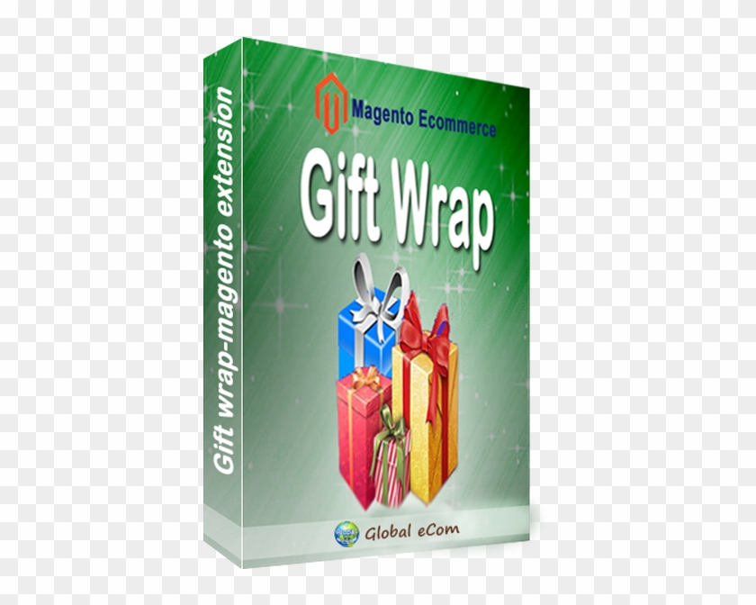 Magento Gift Wrap Extension - Gift Wrapping Clipart #5483946