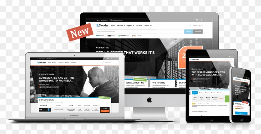 Bus Ticket Booking Website - Clouder Whmcs Template Nulled Clipart