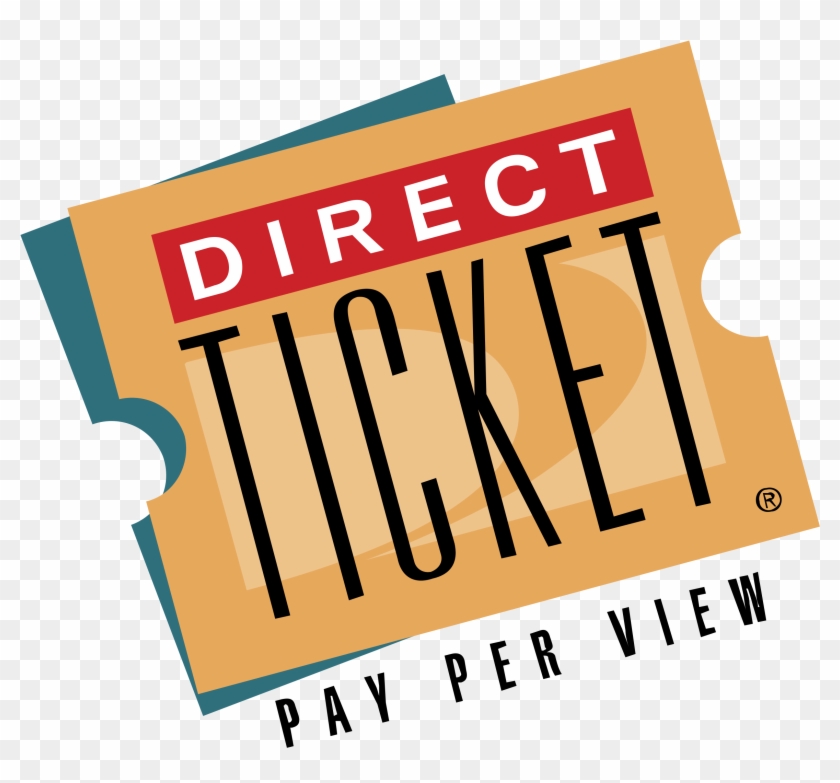 Direct Logo Png Transparent Freebie Supply - Ticket Clipart #5484774