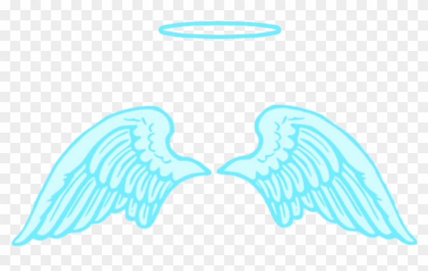 #pastel #kawaii #blue #aesthetic #wings #bluewings - Emblem Clipart