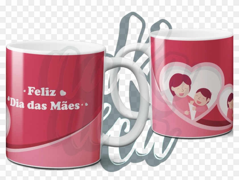 Feliz Dia Das Maes - Coffee Cup Clipart #5485492