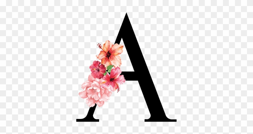 Initial Flowers Clipart #5486049