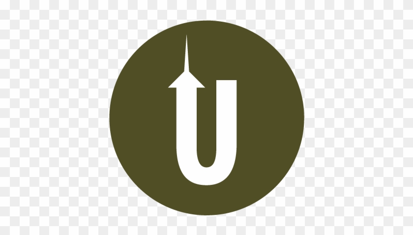 Ukirk U Circle Brown - Emblem Clipart #5486297
