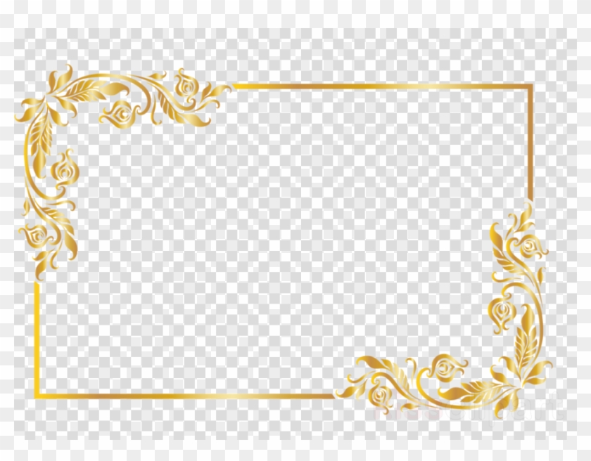 Yellow, Text, Line, Transparent Png Image & Clipart - Wedding Anniversary Frame Png #5486329