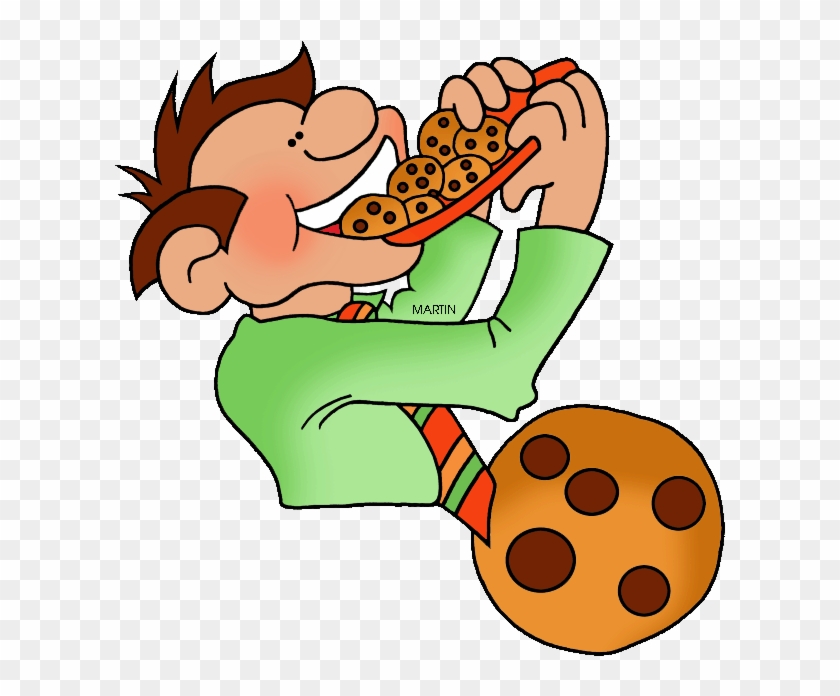 Cookie Clipart Eaten Cookie - Eating Fast Clipart Transparent - Png Download
