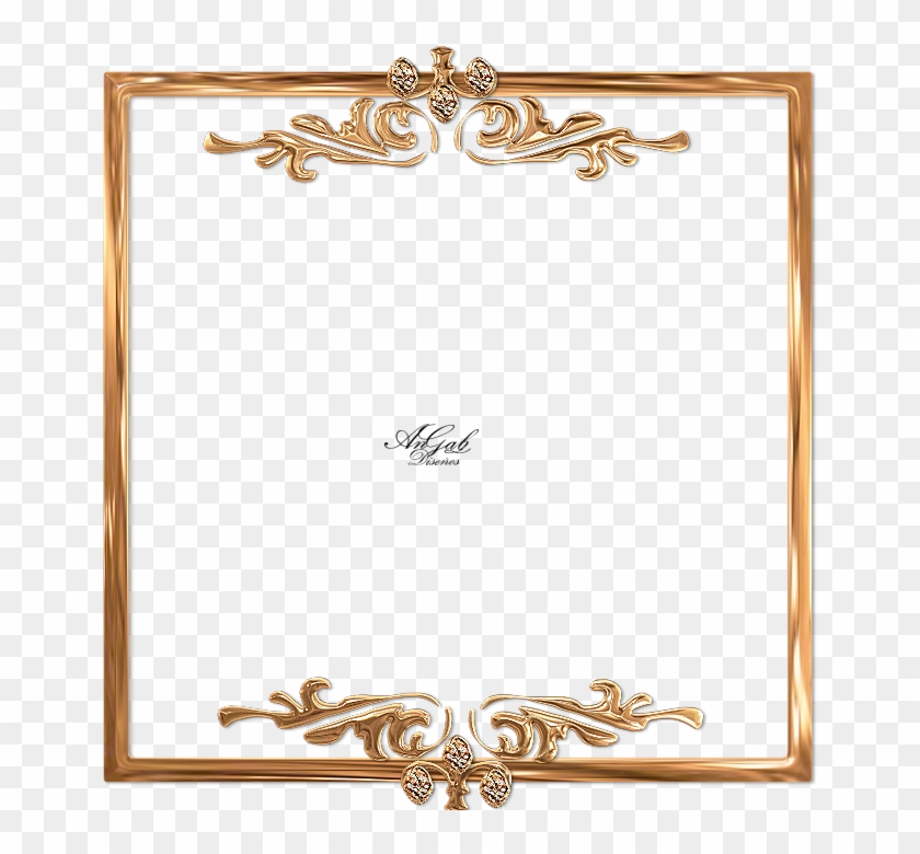 La P&225gina De Inesita Marcos Dorados Para Fotos - Marcos Dorados Png Hd Clipart