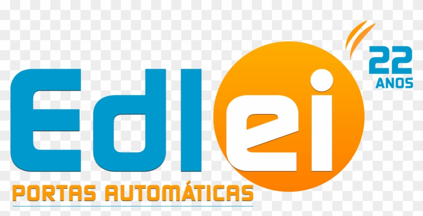 Edlei Portas Automáticas De Vidro - Graphic Design Clipart #5486641