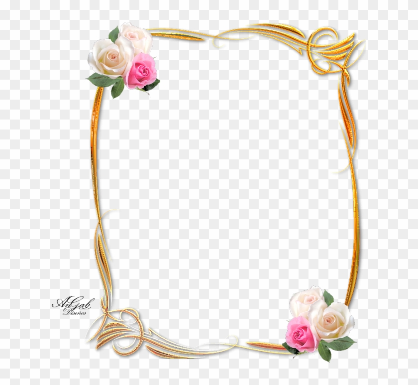 La P&225gina De Inesita Marcos Dorados Para Fotos - Picture Frame Clipart #5486680