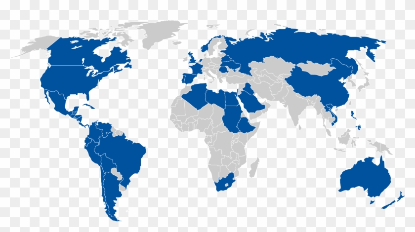 Irci 001 186 Mapa Mundi - Subway Restaurant World Map Clipart