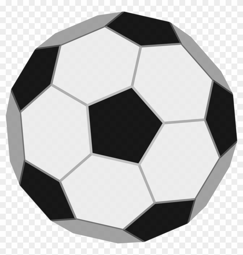Soccer Vector Graphics,free Pictures, - Easy Football Clipart #5486767