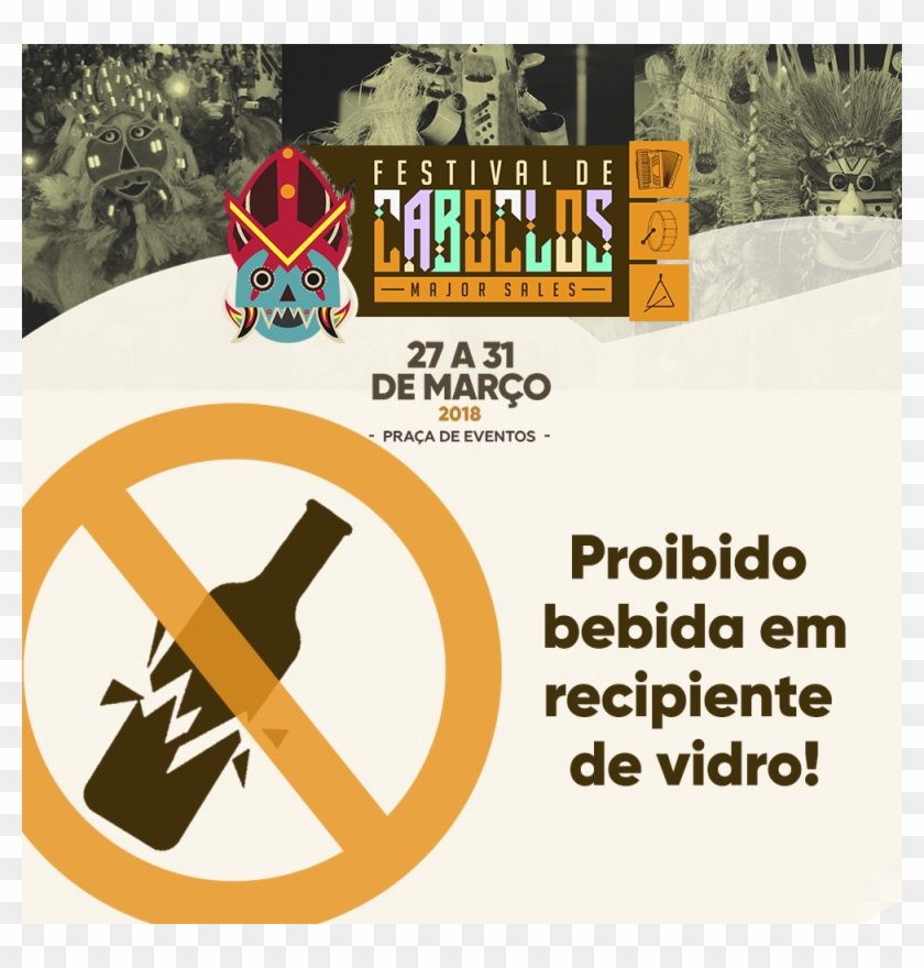 Durante O Festival De Caboclos Não Será Permitido A - Graphic Design Clipart #5486974