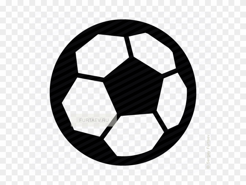 Graphic Black And White Download Football Of Soccer - Clipart Sport - Png Download #5487049