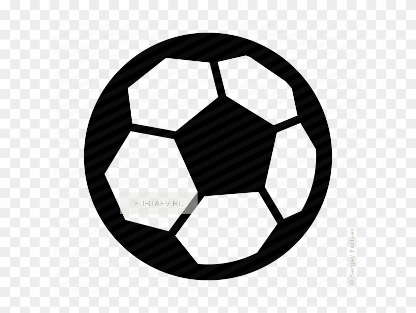 Graphic Black And White Download Football Of Soccer - Clipart Sport - Png Download