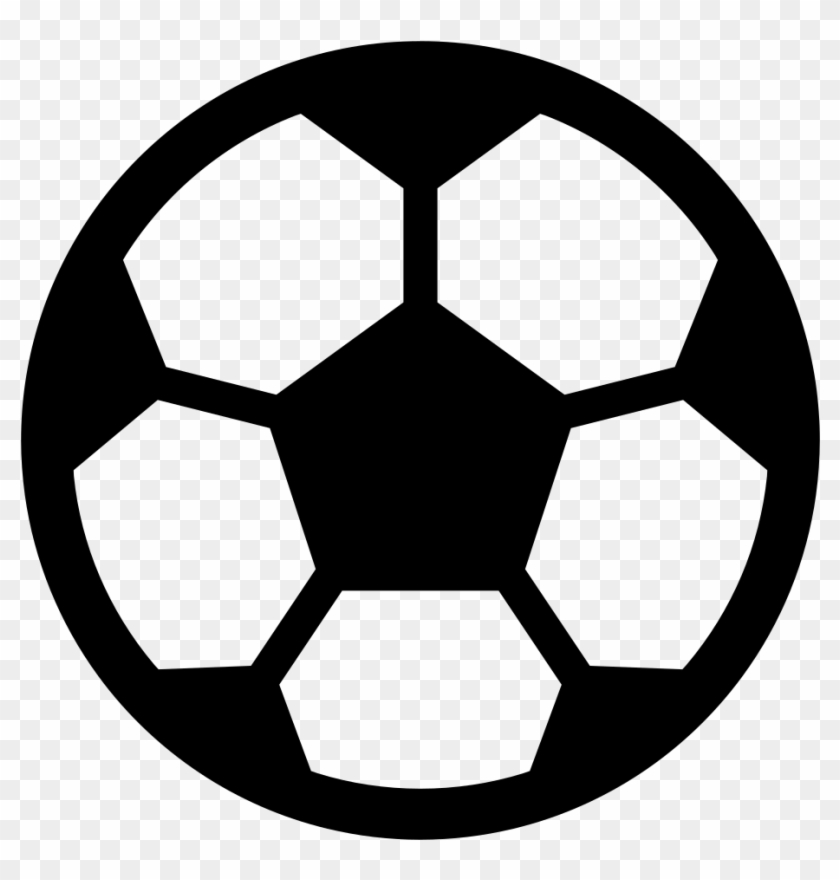 The Noun Project - Soccer Ball Icon Png Clipart #5487282