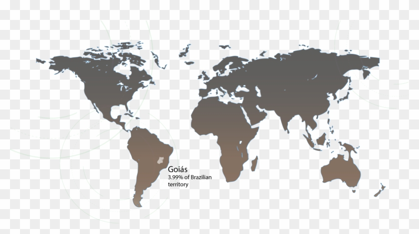 World Map Clipart Borders - Png Download #5487345