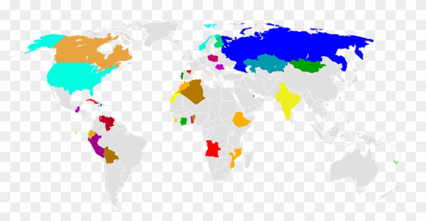 Gni Per Capita World Map Clipart #5487427