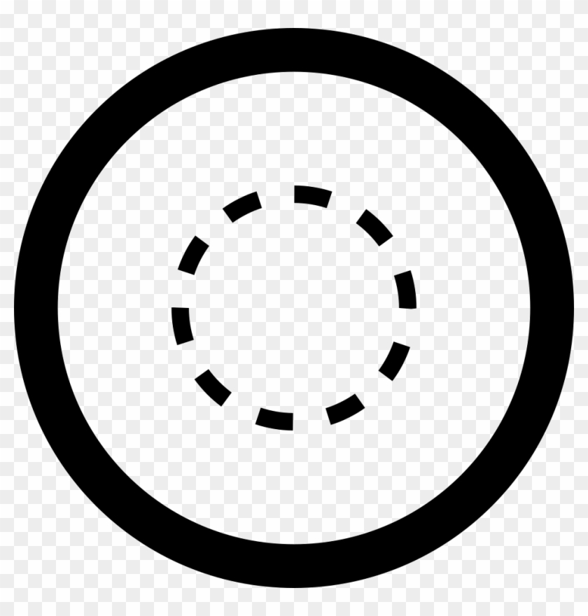 Select Circle With Circular Button Comments - Circle Clipart #5487429