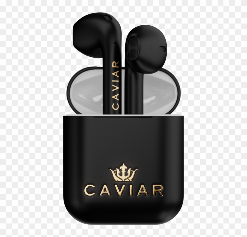 Airpods Black - Red And Black Airpods Clipart