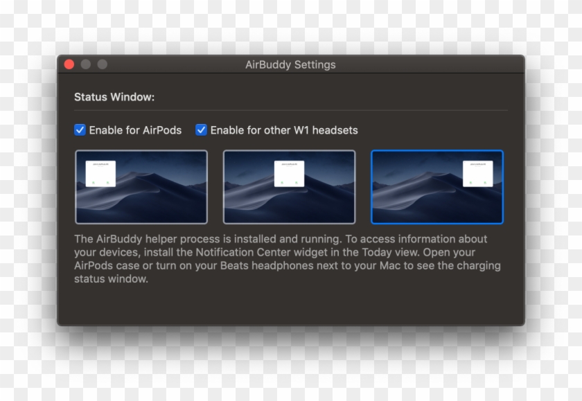 Airbuddy's Settings - - Airbuddy Mac Clipart