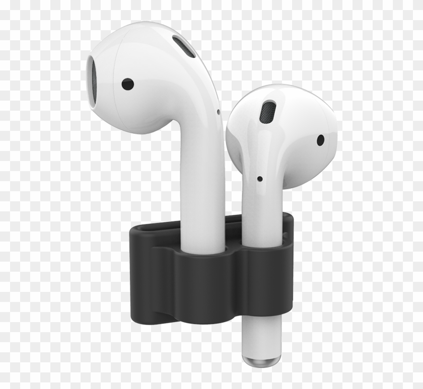 Apple Watch Airpods Holder Black - Headphones Clipart