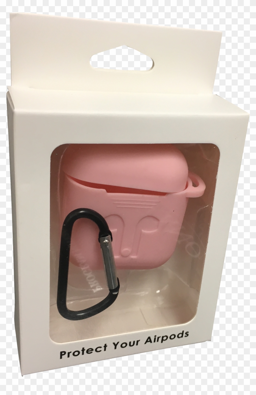 Microseven Baby Pink Airpods Case Full Protective Silicone - Box Clipart