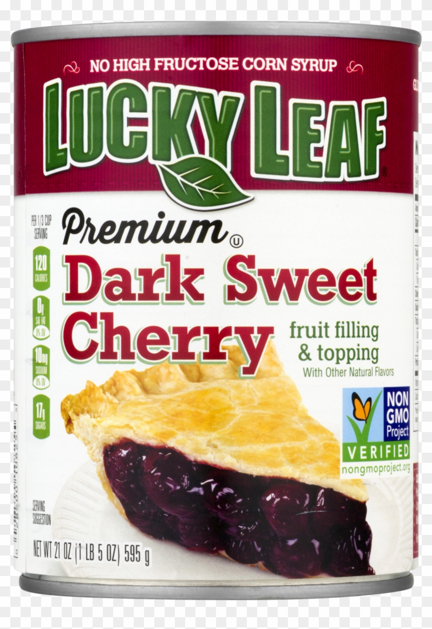 Lucky Leaf® Premium Dark Sweet Cherry Fruit Filling - Natural Foods Clipart #5488502