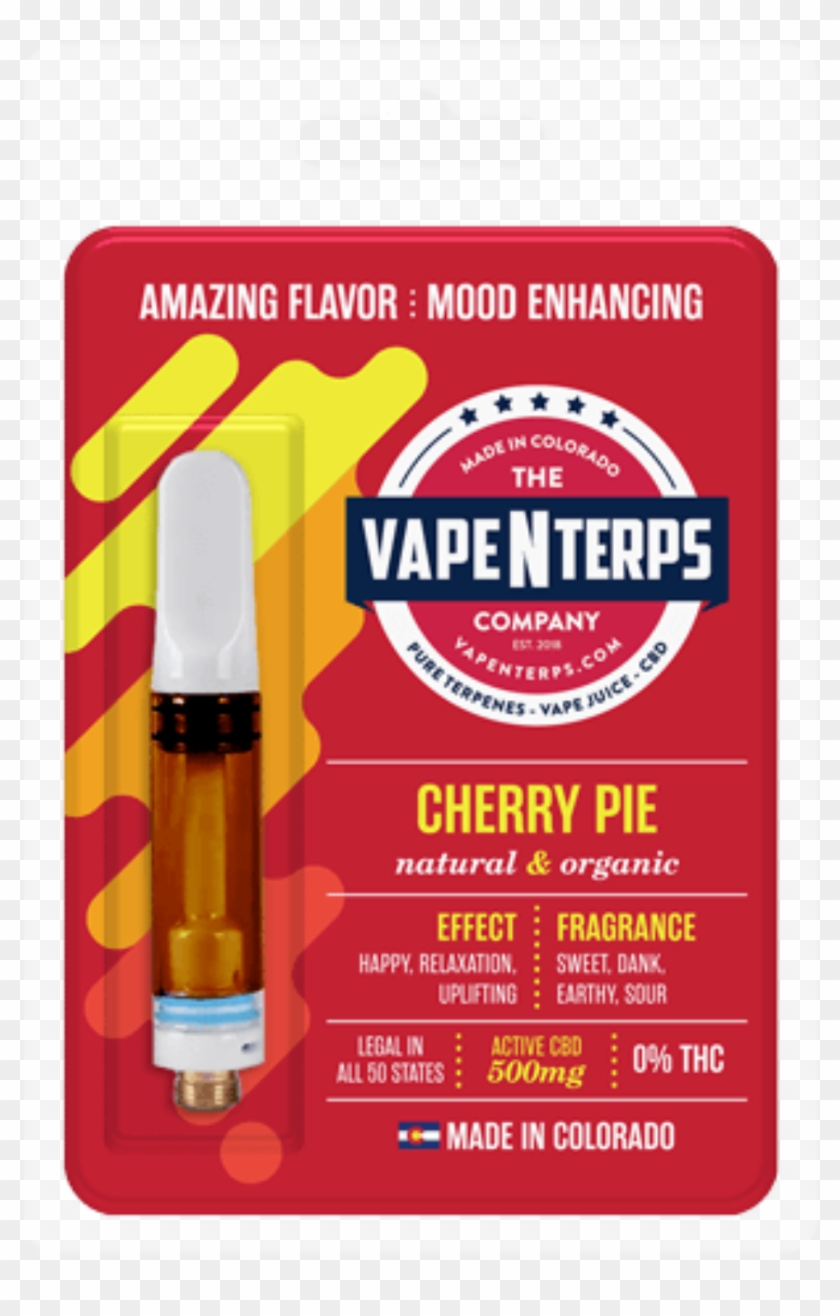 500mg Cherry Pie Cbd Vape Cartridge By Vapenterps - Blue Cheese Vape Oil Clipart #5488580