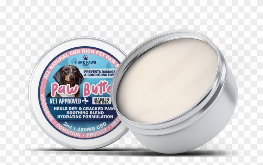Pure Paws Hemp Cbd Paw Salve Butter - Makeup Mirror Clipart